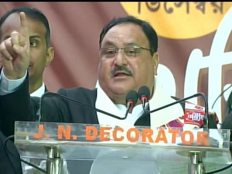 जेपी नड्डा ने कोलकाता रैली में कहा,’ देश के लोग नागरिकता कानून का समर्थन कर रहे हैं’