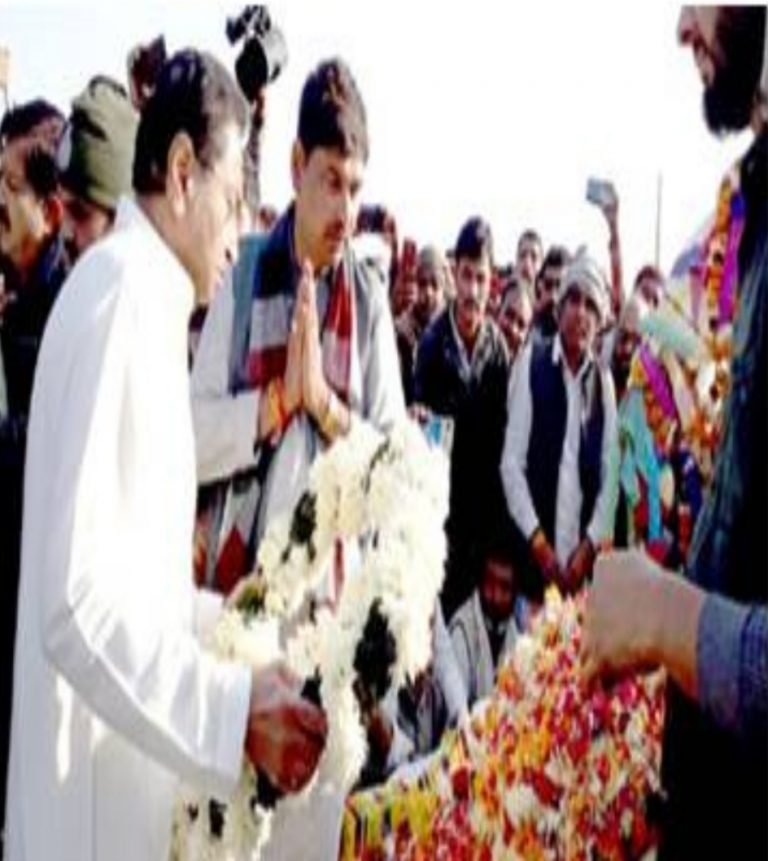 विधायक स्व. बनवारी लाल शर्मा की राजकीय सम्मान के साथ अंत्येष्टि