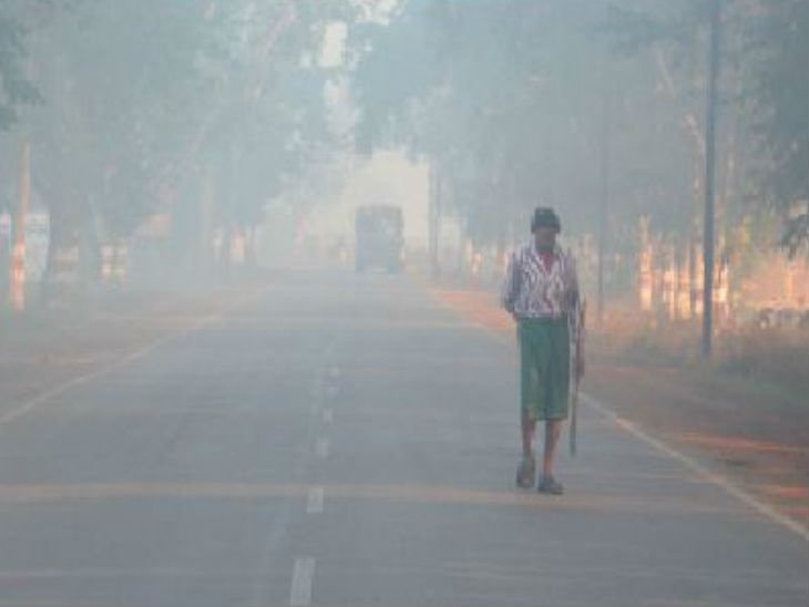 Chhattisgarh News In Hindi : Cold wave in Bilaspur and Durg, severe cold will continue in many places even today | बिलासपुर व दुर्ग में शीतलहर, आज भी कई जगह पड़ेगी कड़ाके की ठंड