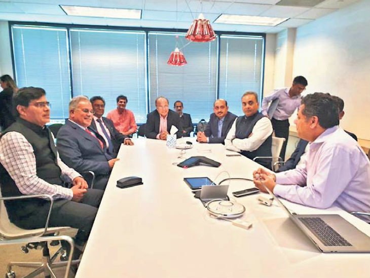 Chhattisgarh News In Hindi : Cg best for American investment, cheap electricity and minerals rich: Baghel | अमेरिकी निवेश के लिए छग सबसे अच्छा, सस्ती बिजली व खनिज भरपूर: बघेल