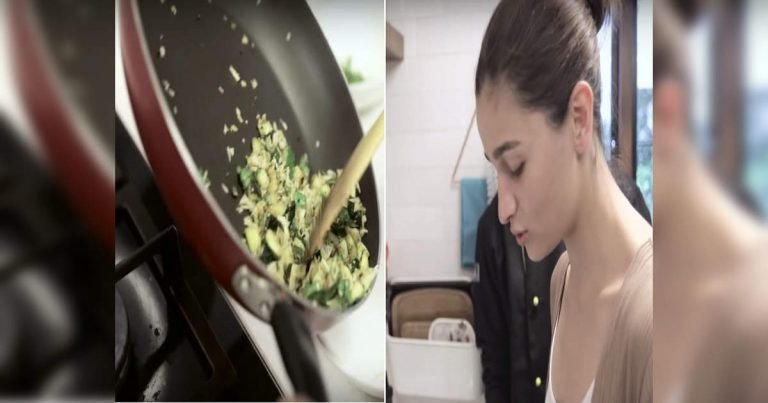 alia bhatt zucchini sabzi: Alia bhatt south indian zucchini sabzi recipe