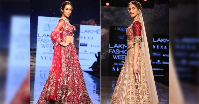 lifestyle lakme fashion week saiee manjrekar beauty steals the limelight from malaika arora and bipasha basu