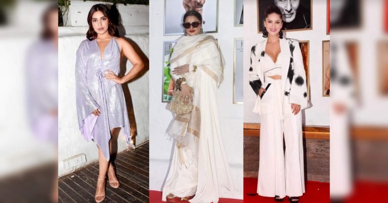 rekha at dabboo ratnani calendar event: lifestyle rekha bhumi pednekar sunny leone and other celebs at dabboo ratnani calendar launch