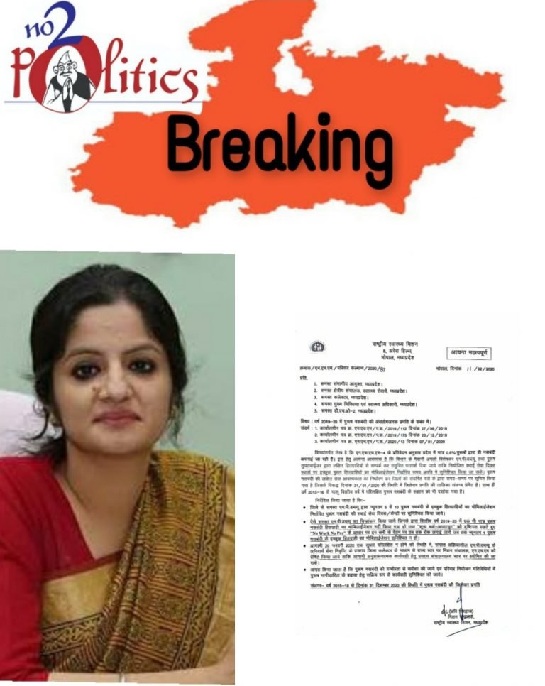 Vasectomy Case:  Chitra Bhardwaj removed from Health Department, posted OSD in Ministry …  पुरुष नसबंदी मामलाः   छवि भारद्वाज को  स्वस्थ्य विभाग से हटाया , मंत्रालय में OSD किया पदस्थ…