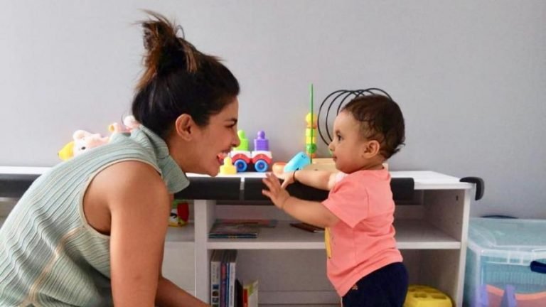 Priyanka Chopra Have Seen With Her Nephew Shared Some Pictures On Instagram Social Media The Sky Is Pink | अपने भांजे के साथ जमकर मस्ती करती नजर आईं प्रियंका चोपड़ा