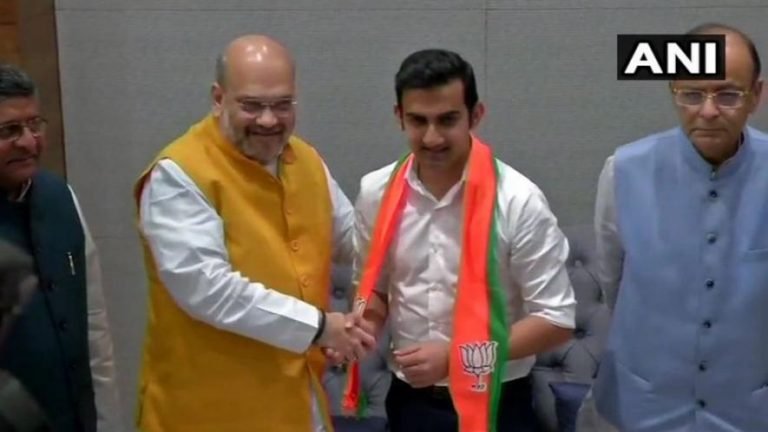 Former Cricketer Gautam Gambhir Finally Joins Bjp Might Get Ticket To Contest From Delhi Tk | BJP में शामिल हुए गौतम गंभीर, दिल्ली से लड़ सकते हैं चुनाव