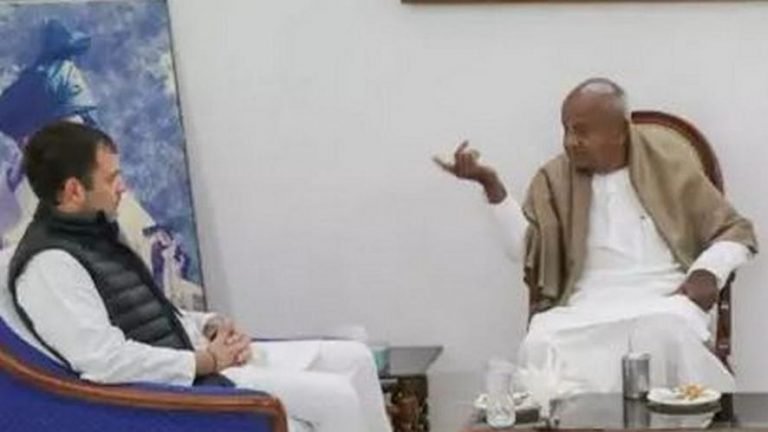 Loksabha Elections 2019 Congress To Contest On 20 And Jds To Contest On 8 Seats No | लोकसभा चुनाव 2019: कर्नाटक में आठ सीटों पर JDS और 20 पर कांग्रेस उतारेगी उम्मीदवार
