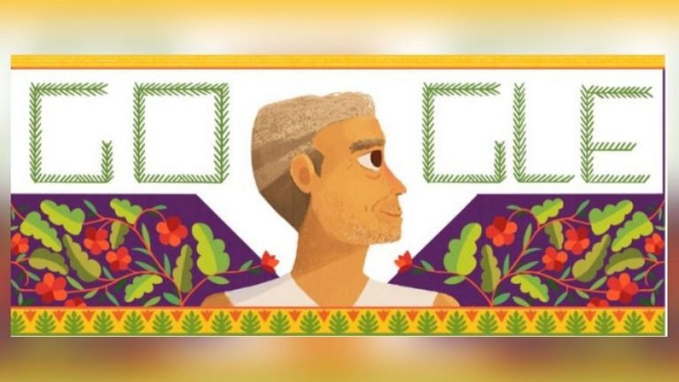 Google Celebrates Social Worker Baba Amte 104th Birthday By Its Doodle As | Google doodle: जीवनभर जरूरतमंदों की मदद करने वाले बाबा आमटे को गूगल ने दी श्रद्धांजलि