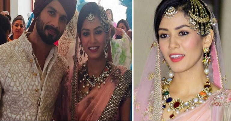 mira rajput wedding jewellery: जब मीरा राजपूत बार-बार पहनी दिखीं अपने शादी के गहने – when mira rajput repeated her wedding jewellery to make her look more beautiful