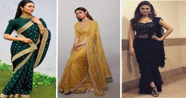 दिव्यांका त्रिपाठी, जेनिफर विंगेट और मौनी रॉय में से कौन-सी एक्ट्रेस साड़ी में लग रही झक्कास और बकवास? – divyanka tripathi jennifer winget mouni roy best or worst saree looks