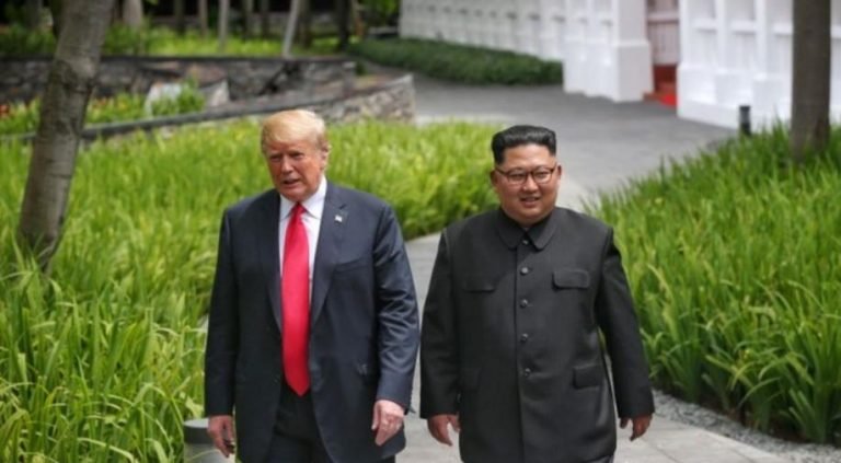 किम जोंग की बीमारी की खबर पर ट्रम्‍प: ‘मैं उनके अच्‍छे स्‍वास्‍थ्‍य की प्रार्थना करता हूं’ | Trump on the news of kim Jong’s illness, i pray for his good health | उत्तर कोरियाई तानाशाह किम जोंग की ‘नाजुक हालत’ पर आया अमेरिकी राष्ट्रपति ट्रंप का रिएक्शन