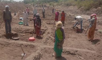 ग्रामीण अंचल में साढ़े चार लाख मजदूरों को मिला काम