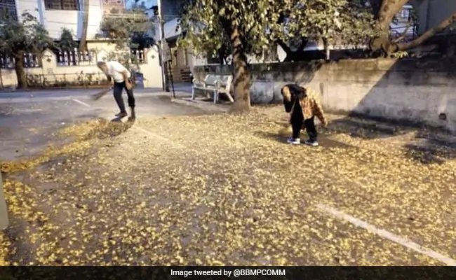 कर्नाटक सरकार में मंत्री एस सुरेश कुमार सड़क पर पत्नी के साथ झाड़ू लगाते नजर आए, कमिश्नर ने कहा- धन्यवाद