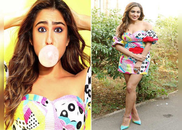 शॉर्ट ड्रेस में सारा ने फ्लॉन्ट किया फिट फिगर, नजरें हटाना है मुश्किल