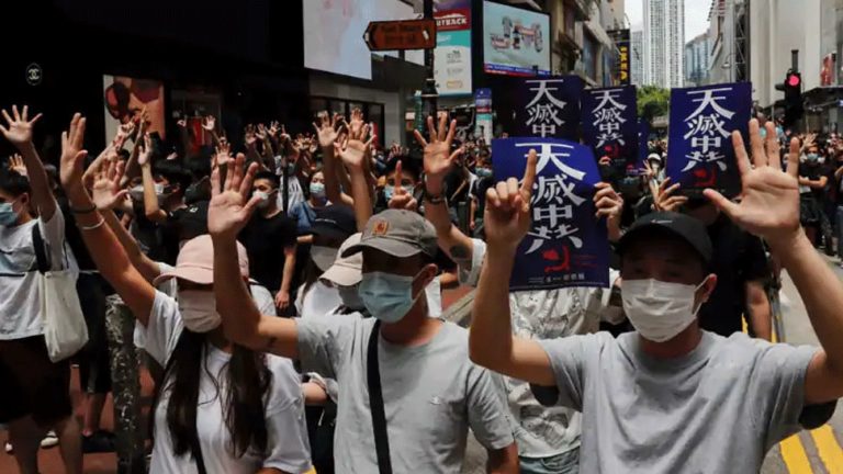 US and UK raises concern over hong kong security in UNSC | अमेरिका और ब्रिटेन ने सुरक्षा परिषद में उठाया हॉन्गकॉन्ग का मामला, तमतमाया चीन