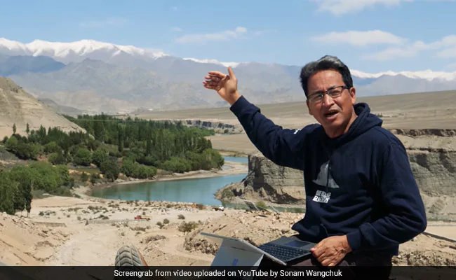 '3 ईडियट' फिल्म के लिए प्रेरणा बने सोनम वांगचुक ने चीन को सुनाई खरी-खोटी, देश के लोगों से की खास अपील, VIDEO