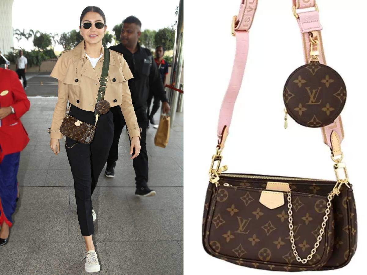 अनुष्का शर्मा (Louis Vuitton Pochette Bag)
