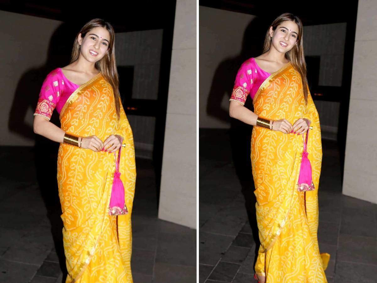 बांधनी साड़ी (भुज गुजरात)