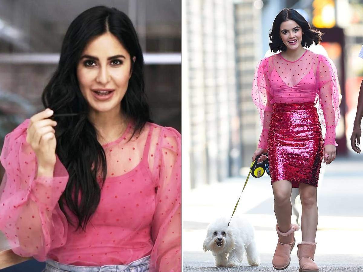 पिंक जारा टॉप