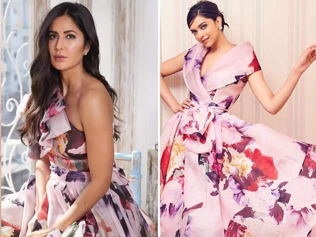 ड्रीम फ्लोरल ऑफ शोल्डर गाउन