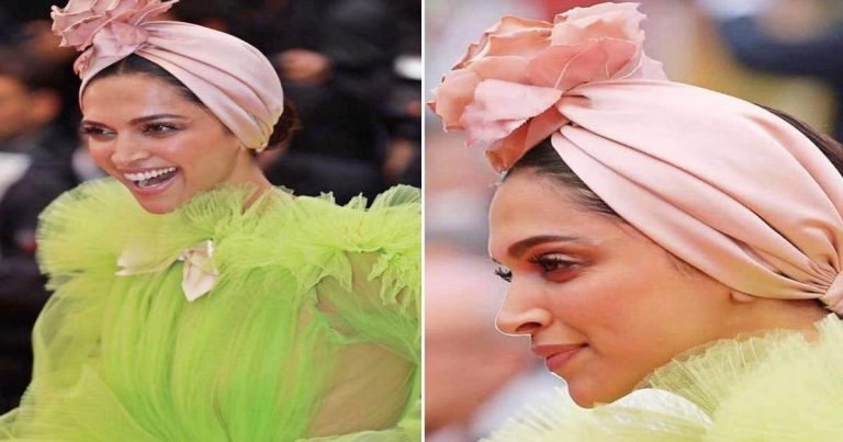 Deepika Padukone Cannes look: सिंपल सा दिखने वाला दीपिका पादुकोण का ये हेयर बैंड है बड़ा महंगा, कीमत सुनकर यही कहेंगे पैसे Waste – deepika padukone in a lime green dress and cream hairband