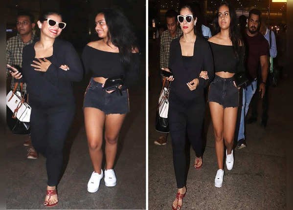 शॉर्ट्स लवर हैं न्यासा