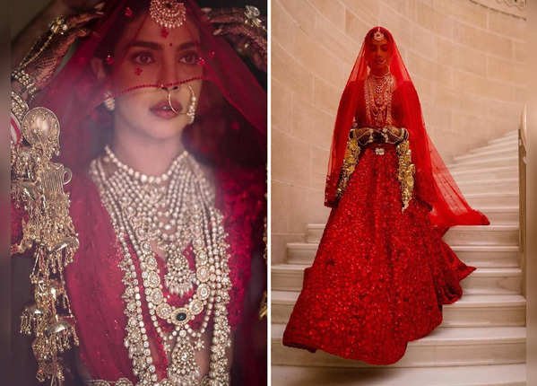 कई लड़कियों का फेवरिट है प्रियंका का वेडिंग लहंगा