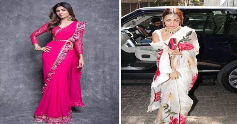 bollywood actress in saree and bindi: lifestyle malaika arora to shilpa shetty when actress added bindi to their desi look