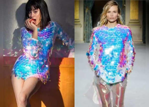 जाह्नवी ने पहनी 'कॉपी' की हुई ड्रेस