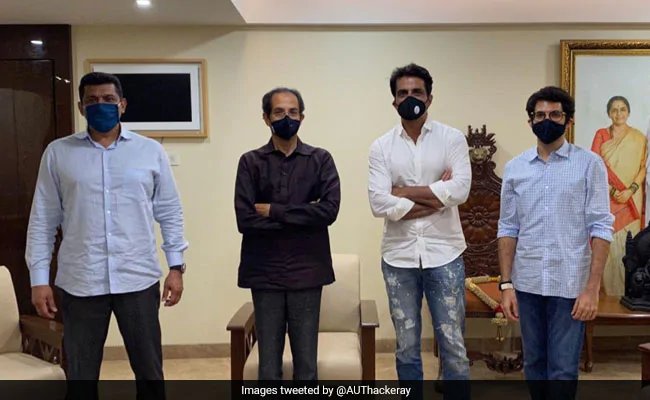 Actor Sonu Sood Meets Uddhav Thackeray After A Sena Leader's Criticism
