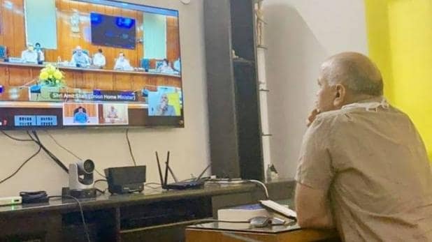दिल्ली में कोरोना के हालात पर अमित शाह की अहम बैठक, केजरीवाल भी रहे मौजूद – Corona virus covid 19 amit shah meeting anil baijal arvind kejriwal manish sisodia video conferencing
