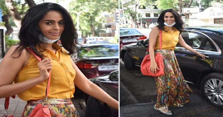 mallika sherawat spotted in mumbai: lifestyle mallika sherawat spotted in simple yet stylish clothes in mumbai