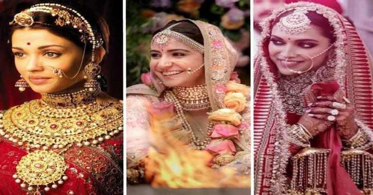 bollywood actress wedding jewellery: lifestyle aishwarya rai bachchan-anushka sharma wedding jewellery