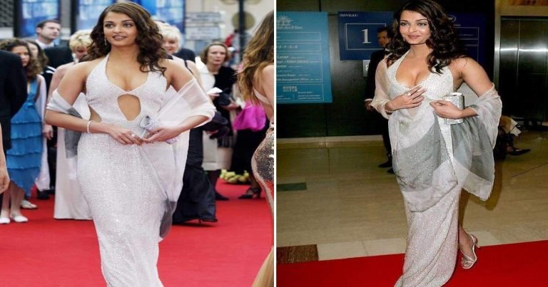 aishwarya rai bachchan cannes look: जब ऐश्वर्या राय बच्चन को कमर दिखाना पड़ गया था भारी, चारों तरफ हुई थी जमकर किरकरी – aishwarya rai bachchan wore white risky dress at cannes