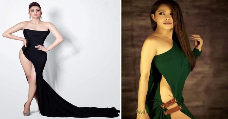 urvashi nusrat bold slit dress: lifestyle nushrat bharucha and urvashi rautela slit dress looks were just too hot to handle