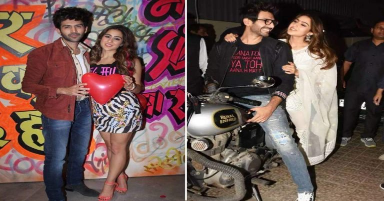 Sara Ali Khan-Kartik Aaryan: सारा अली खान पर पहली ही नजर में लट्टू हो गए थे कार्तिक आर्यन, भाई इब्राहिम से यूं की थी मैडम के स्टाइल की तारीफ – sara ali khan walk the-ramp kartik aryan turns-cheerleader for her