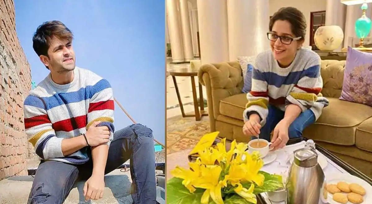 पति से ले लिया स्वेटर