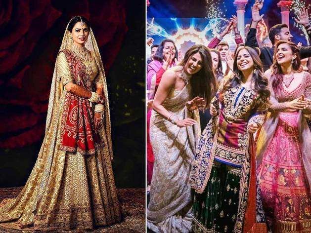 अपने वेडिंग लहंगे के लिए ईशा अंबानी ने बेस्ट फ्रेंड प्रियंका चोपड़ा से ली थी ये सलाह