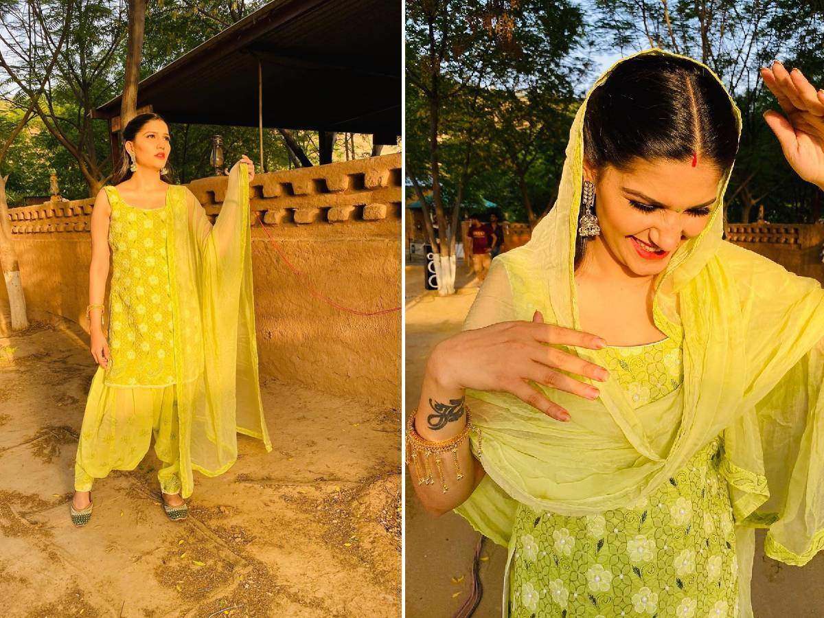 एकदम दुल्हन वाला है उनका लुक