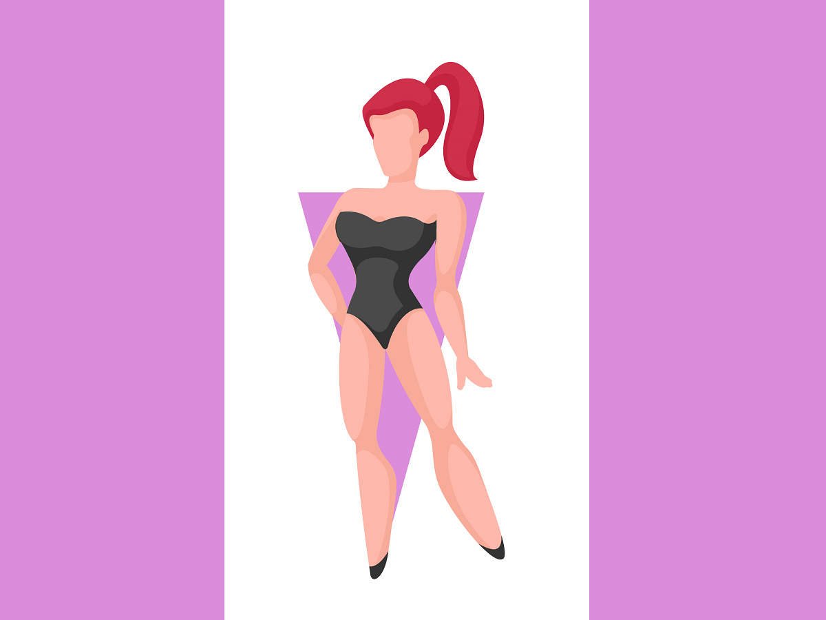 इंवर्टिड ट्राइऐंगल शेप इंवर्टिड ट्राइऐंगल शेप