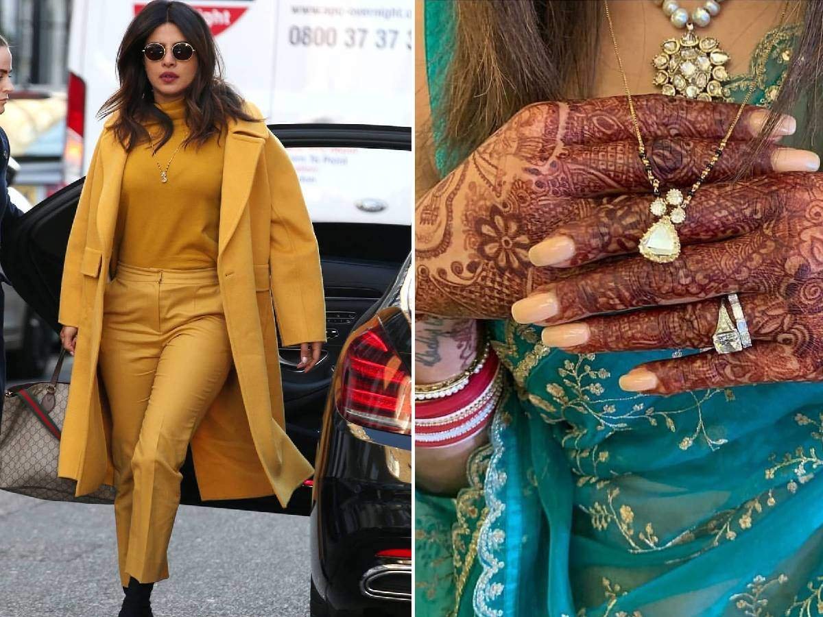 ऑउटफिट के साथ जंच रहा था मंगलसूत्र