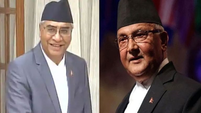 Nepal Political Drama Update Former Prime Minister Sher Bahadur Deuba meets Prime Minister KP Oli | नेपाल: PM केपी ओली की कुर्सी खतरे में, देर रात पूर्व पीएम शेर बहादुर देउबा से मिले | Hindi News, दुनिया