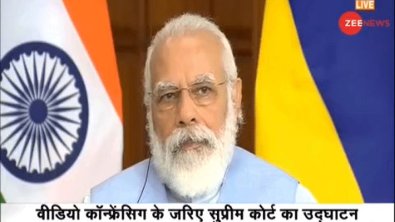 PM Narendra Modi and Mauritian PM Pravind Jugnauth jointly inaugurate the new Supreme Court building of Mauritius | PM मोदी ने किया मॉरीशस में नई सुप्रीम कोर्ट बिल्डिंग का उद्घाटन, कही ये बात