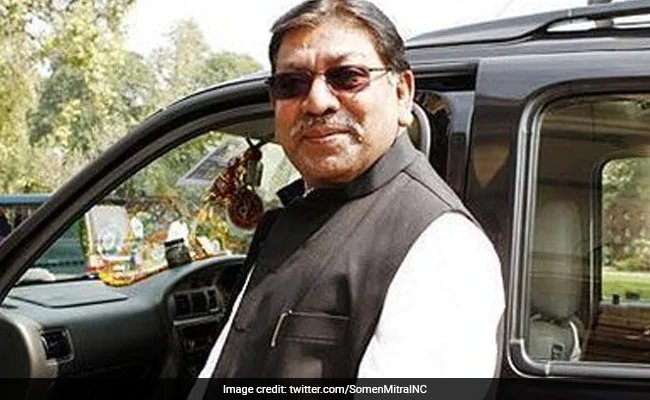 पश्चिम बंगाल कांग्रेस के अध्यक्ष सोमेन मित्रा का दिल का दौरा पड़ने से निधन