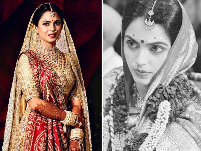 nita ambani wedding photos: शादी में ईशा अंबानी ने कॉपी किया था मां का लुक, 35 साल पहले दुल्हन बन ऐसी लगी थीं नीता अंबानी – nita ambani was a breath taking bride on her wedding day isha ambani had copied her mother look for her marriage