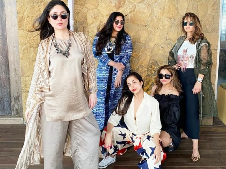 kareena kapoor malaika arora dress: लो जी! दोस्तों संग पार्टी के लिए करीना और मलाइका ने ड्रेस भी चुनी ऐसी जिसे देखती रह गई पब्लिक – kareena kapoor khan malaika arora amrita arora with their stylish girl gang