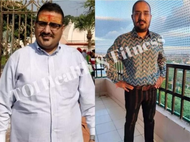 Weight Loss story of banker lost 34 kg in lockdown