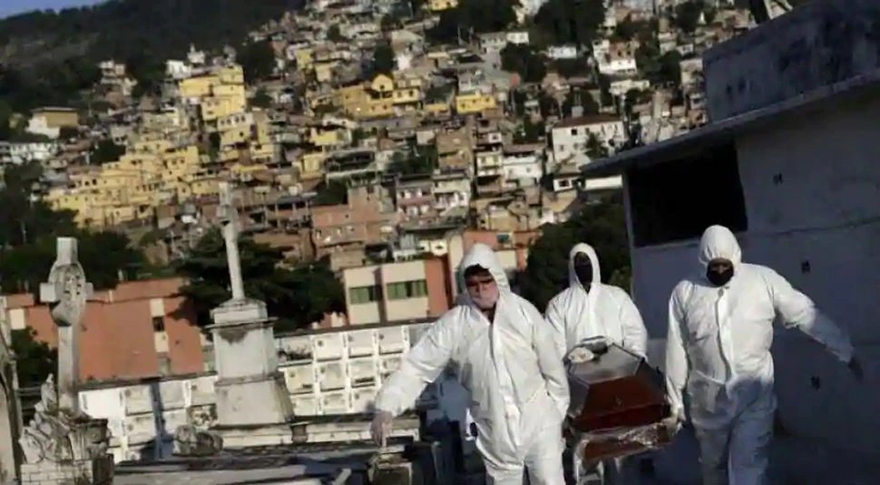 COVID 19 death toll surpasses 94k in Brazil | ब्राजील में कोरोना वायरस से भयावह हुए हालात, मौत का आंकड़ा 94 हजार के पार