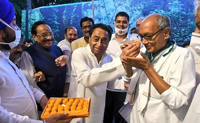 भूमि पूजन को लेकर कमलनाथ-दिग्विजय सिंह की प्रतिक्रिया पर कांग्रेस सांसद को आपत्ति