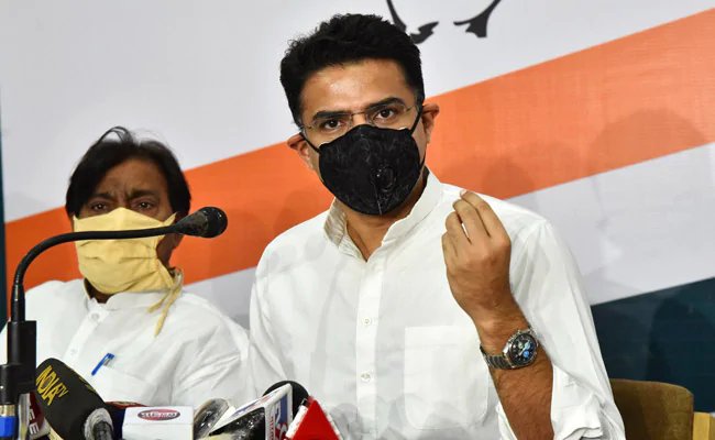 कांग्रेस नेता सचिन पायलट ने ट्वीट कर पार्टी आलाकमान को कहा,